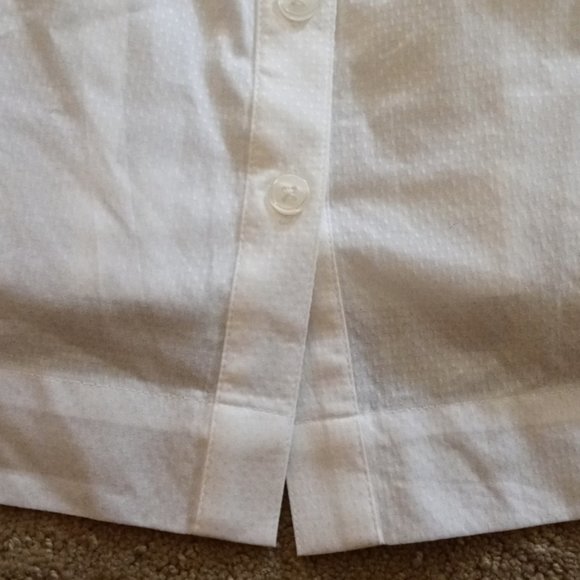 VAN HEUSEN SLEEVELESS 100% COTTON BLOUSE (DISCOUNT SHIPPING!) - Picture 2 of 11